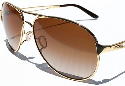 NEW* Oakley CAVEAT Gold POLARIZED Galaxy Bronze Womens  display picture 1