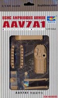 Trumpeter AAV7A1 Usmc Amphibious Armor Modell-Bausatz 1:144 Tipp Panzer Neu Kit