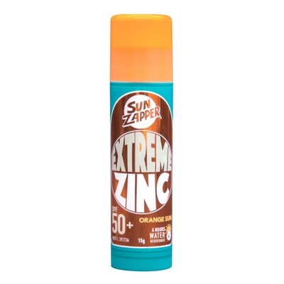 Sun Zapper Extreme Zinc Stick SPF50+ Mineral Sunscreen Sun Cream Stick 15g NEW