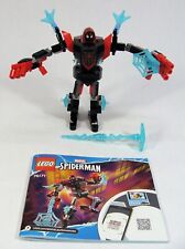 LEGO MARVEL #76171 SPIDER-MAN MILES MORALES MECH ARMOR 100% COMPLETE
