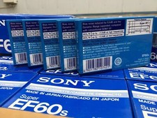 1X audio cassette standard blank tape repeater audio tape Disc 60 min 60EFS