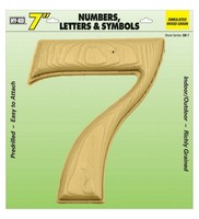 Hy-ko Simulated Wood Number 7 Simulated Wood Grain 7 Pack 1 on sale Hy-ko Simulated Wood Number 7 Simulated Wood Grain 7 Pack 1 on sale