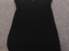 Michael Kors Womens Dress Extra Large Black pullover Stretch A-line pockets