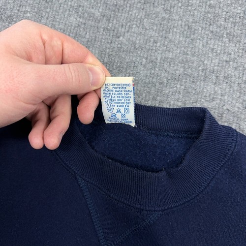 Vintage Russell Athletic Sweatshirt Herren XL US Navy Memorial Made in USA 90s - Bild 6 von 12