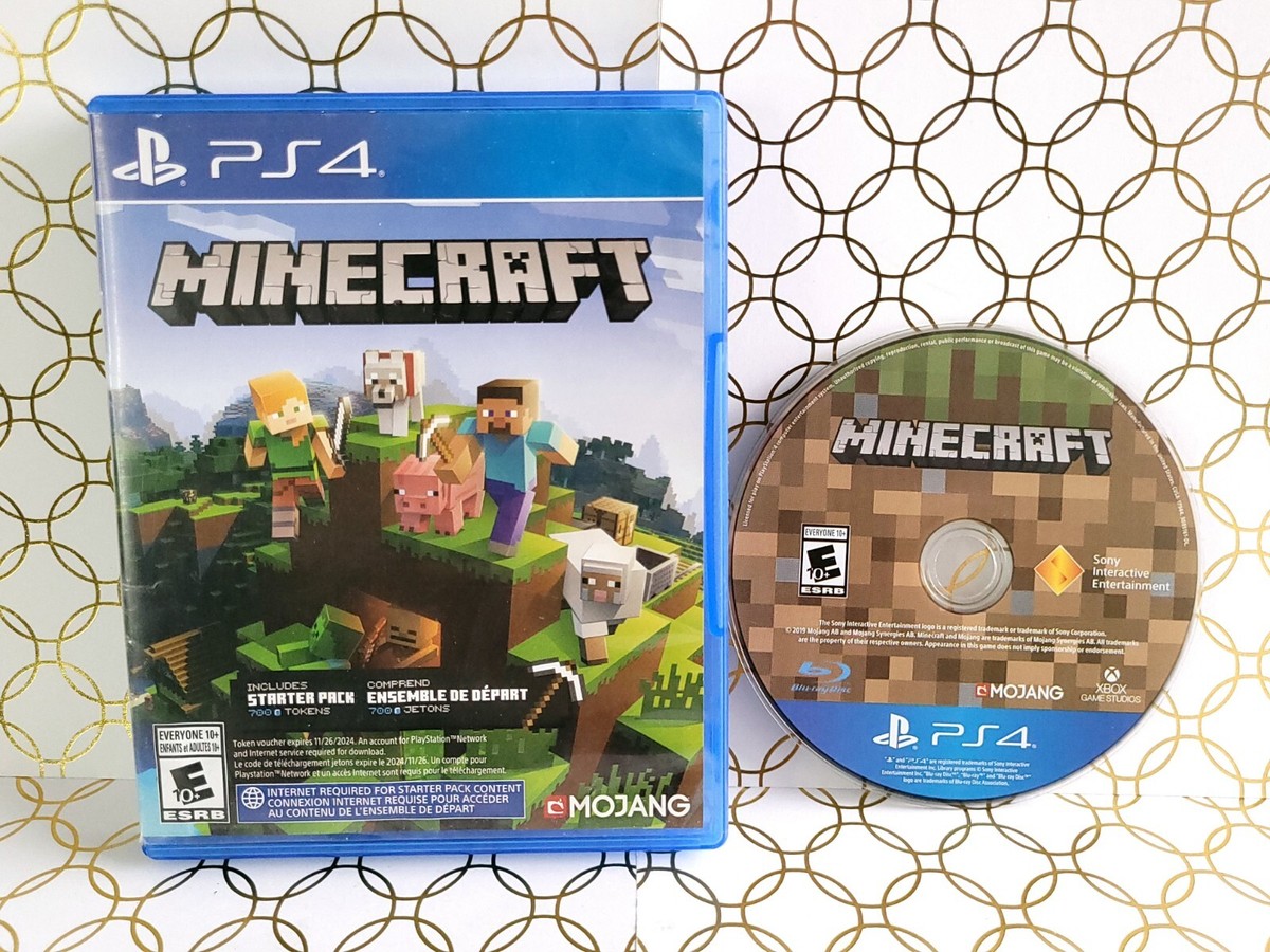 Minecraft Starter Collection (Sony PlayStation 4) Fast Shipping