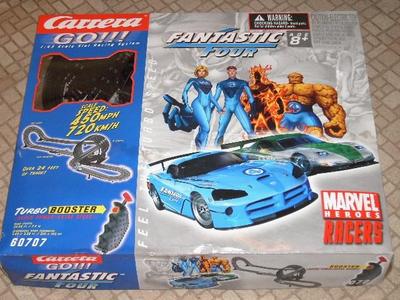 60707 CARRERA GO FANTASTIC FOUR RACE SET TURBO BOOSTER