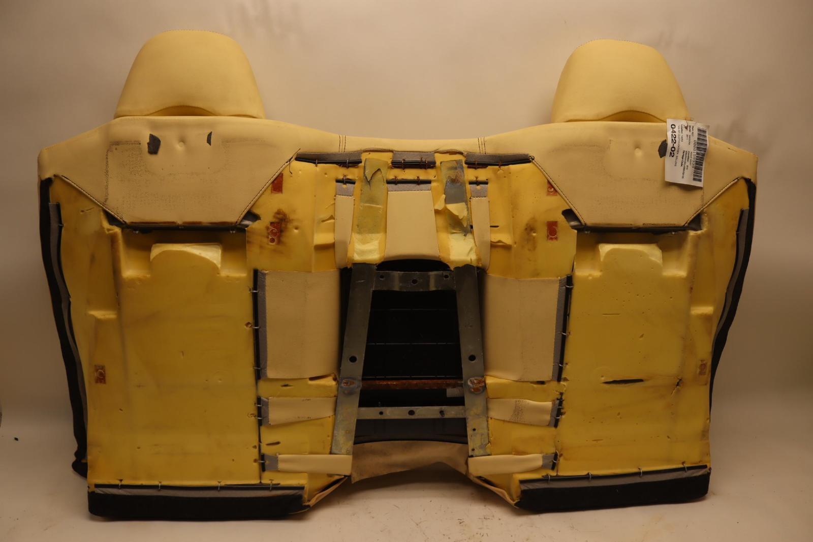 2008-2012 MASERATI GRANTURISMO S REAR UPPER SEAT BACKREST CUSHION OEM