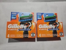 Gillette Fusion 5 Proglide Blade Refills - 8 Cartridges Total 