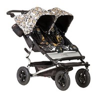 Mountain Buggy 2016 Evolution Duet Double Stroller Year Of The Monkey Pattern Mountain Buggy 2016 Evolution Duet Double Stroller Year Of The Monkey Pattern