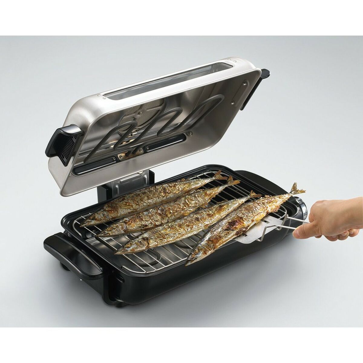 ZOJIRUSHI EF-VG40-SA Fish roaster silver 100V Only Japan Domestic New