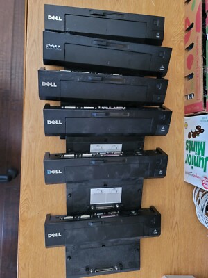 Lot of 6 Dell Pro2X E-Port Docking Station E-Port Plus II