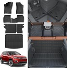 For 2017-2025 Jeep Compass Floor Mats Backrest Mats Trunk Mat Cargo Liners