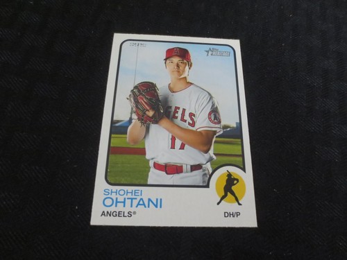 2022 Topps Heritage #150 SP Variation Shohei Ohtani Angels