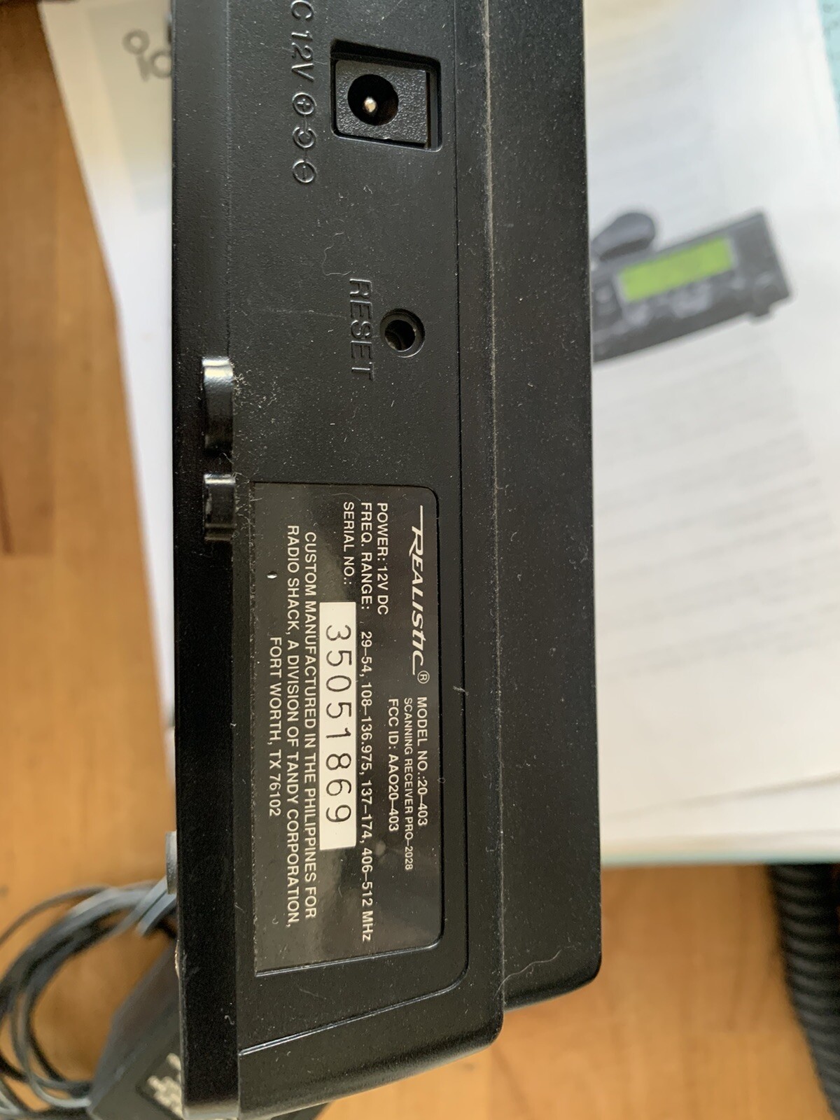 Lot Of 3 Three Radio Shack Realistic Scanners eBay