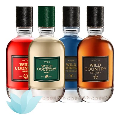 Avon Wild Country EDT Aftershave Collection, 75ml Freedom, Spirit, Rush  UK