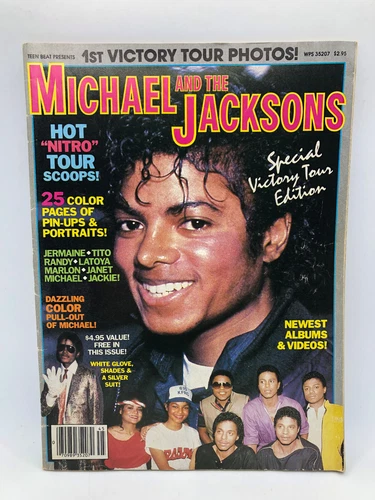 Teen Beat Presents Michael and the Jacksons Magazine (1984) WPS 35207