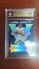 MIKE WHITE 2018 Leaf Valiant Blue RC Rookie Auto Autograph 20/25BGS 9.5/10