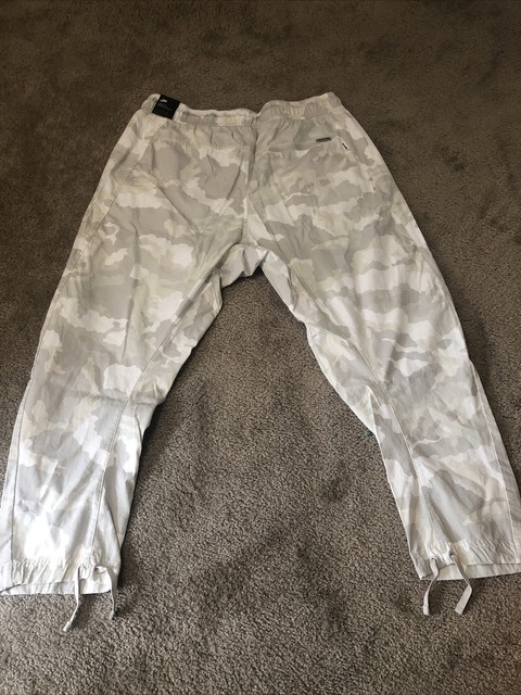 Nike NSW Woven Camo Joggers Light Bone White Men Sportswear Pants