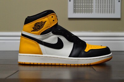 air jordan 1 high yellow toe