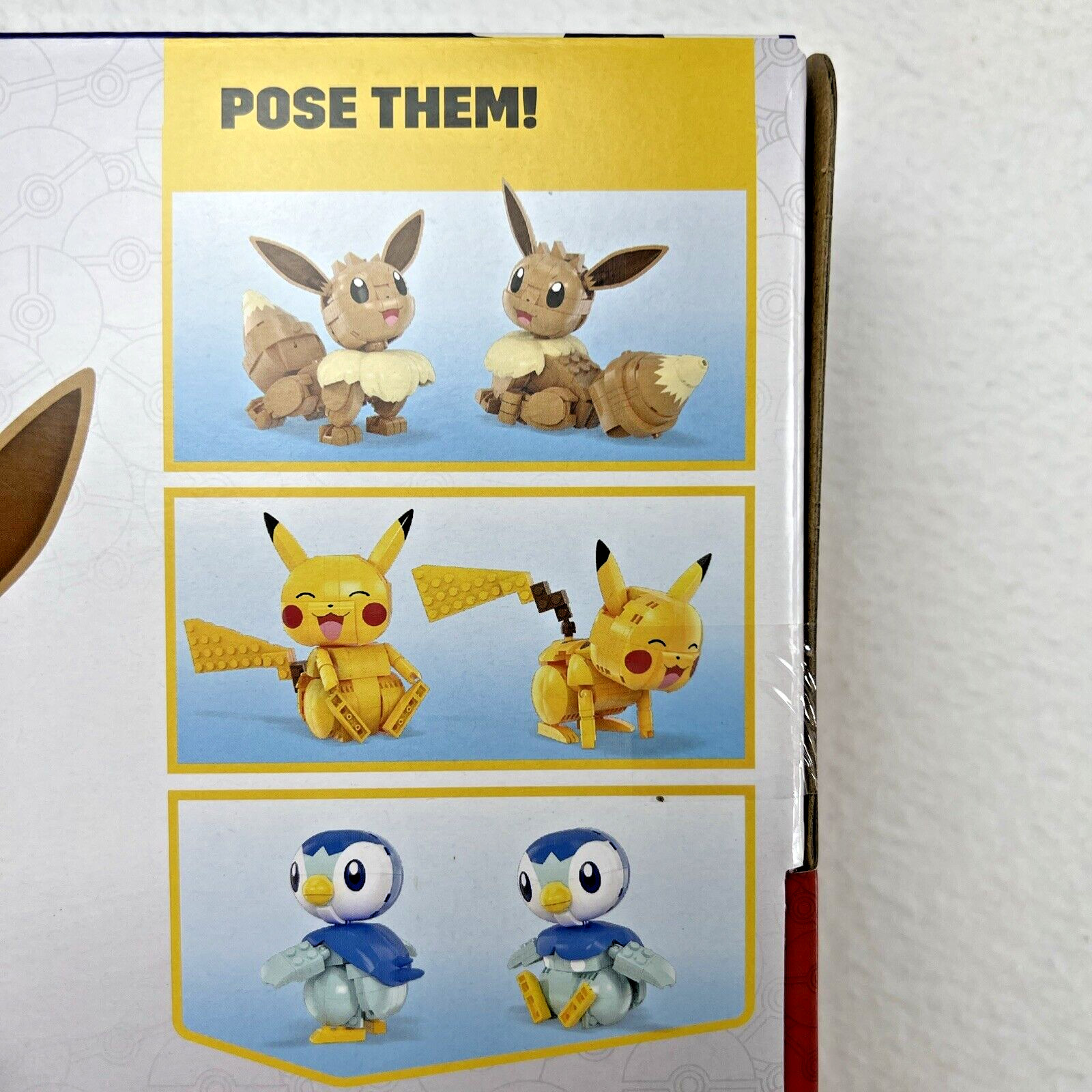 MEGA Pokémon Building Toy Kit Build & Show With 3 Action Figures 583 Pieces NEW