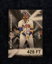 2023 Topps #SS-6 Ronald Acuna Jr., Braves - Significant Statistics Insert (UER)