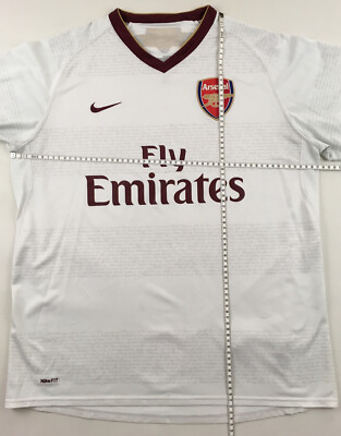 Arsenal London 2007 2008 Nike Herbert Chapman long sleeve away
