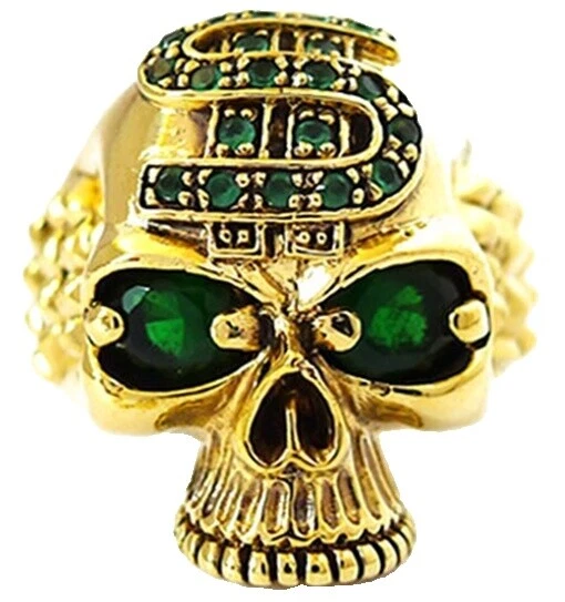 Brass Skeletons & Skulls Rings for Men