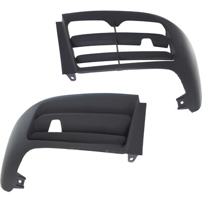 Bumper End Caps For 2013-2015 Lexus RX350 RX450h Set of 2 Front Primed