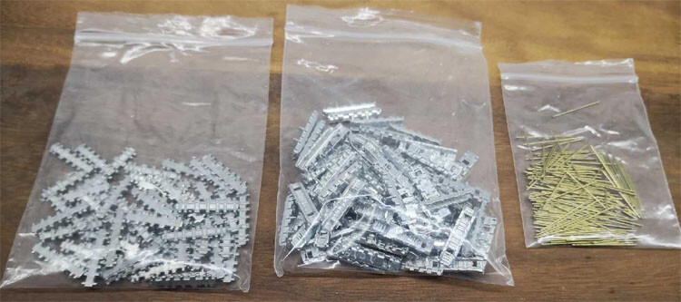 Metal Track 1/35 Scale Links w/metal pin for King Tiger