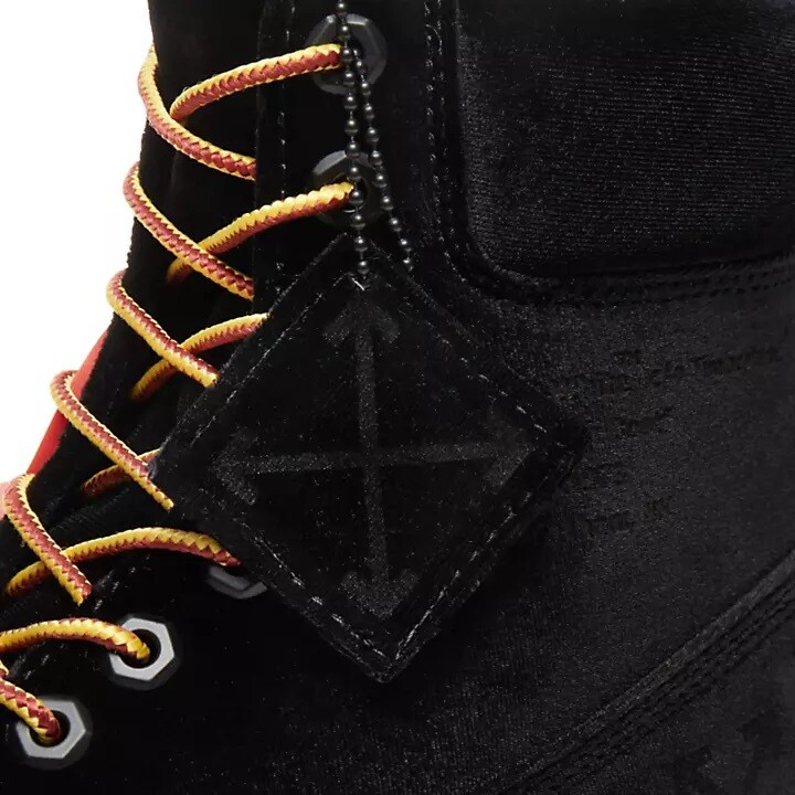 Off White x Timberland Velvet Boots NEW Sneakers Shoes | eBay