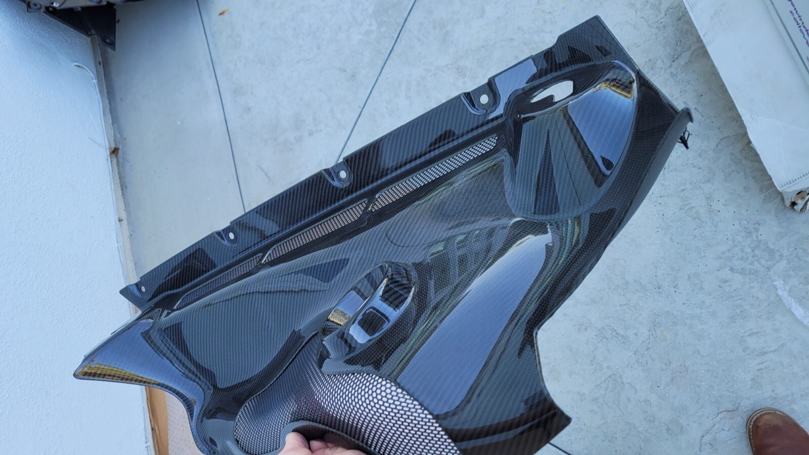 Carbon Fiber Engine Bay Shields cover McLaren 650S MP4-12C OEM