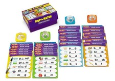 Lakeshore Pop  Match Middle Sounds Game Reading Phonics Learning Game Good Cond