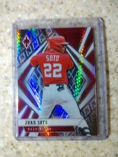 2021 Chronicles /299 Phoenix Juan Soto Hyper Parallel  Nationals #25