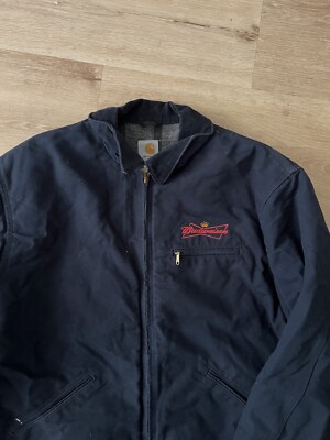 Vintage Navy Carhartt Detroit Jacket Size XXL | eBay