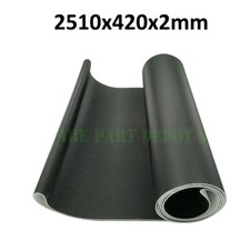 Nastro per tapis roulant spessore 2 mm 2510 x 420 mm modello erba nastro trasportatore corsa