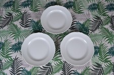 N8807 SET 3 PIATTI DOLCE BIANCHI IN PORCELLANA RICHARD GINORI SERVITO SERVIZIO