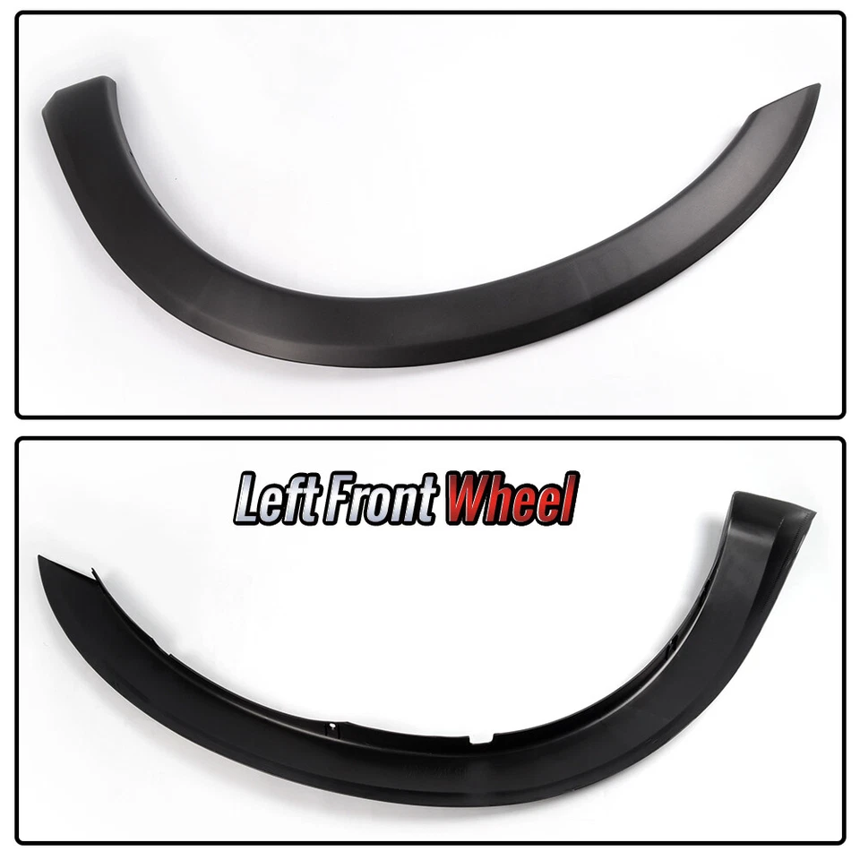 Текстурированные расширители крыльев в заводском стиле подходят для 99–07 Ford F250 F350 Super Duty 4 шт. - Изображение 4 из 4