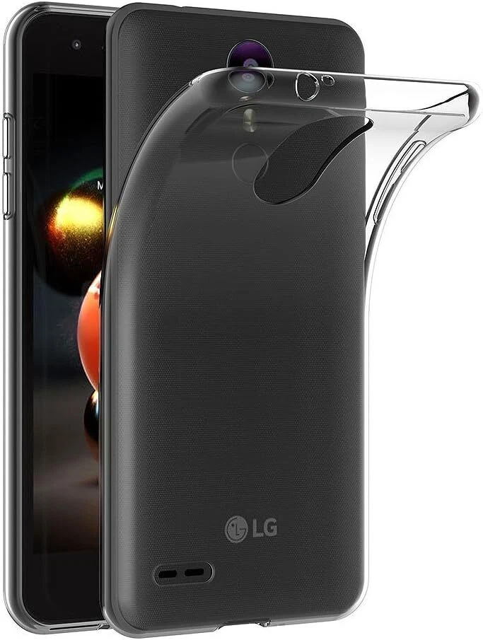 Funda protectora trasera de silicona transparente de lujo gel suave a prueba de golpes para LG K8 G5 G3 Foto 4 de 4