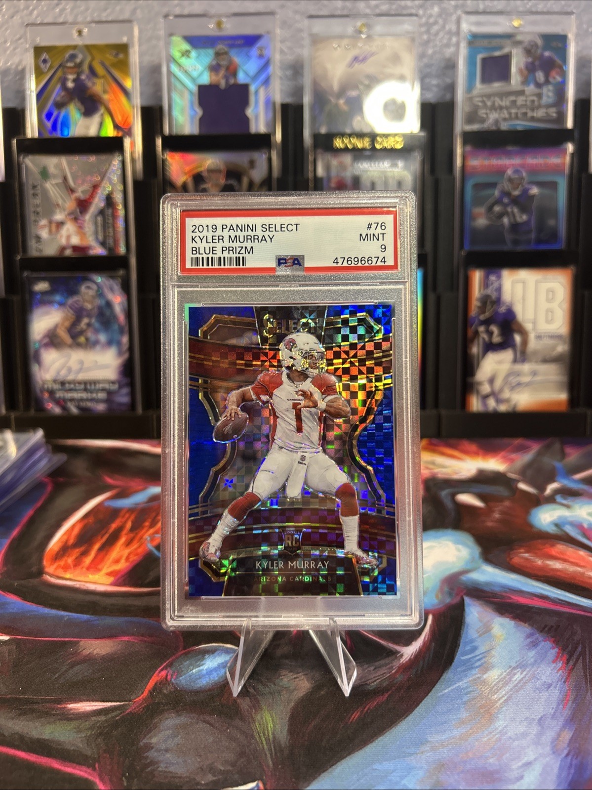 2019 Panini Select - Concourse Kyler Murray #76 Blue Prizm /175 (RC)