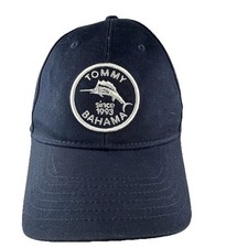 Tommy Bahama w Swordfish since 1993 Black White Hat Cap Tobin James Cellars Logo