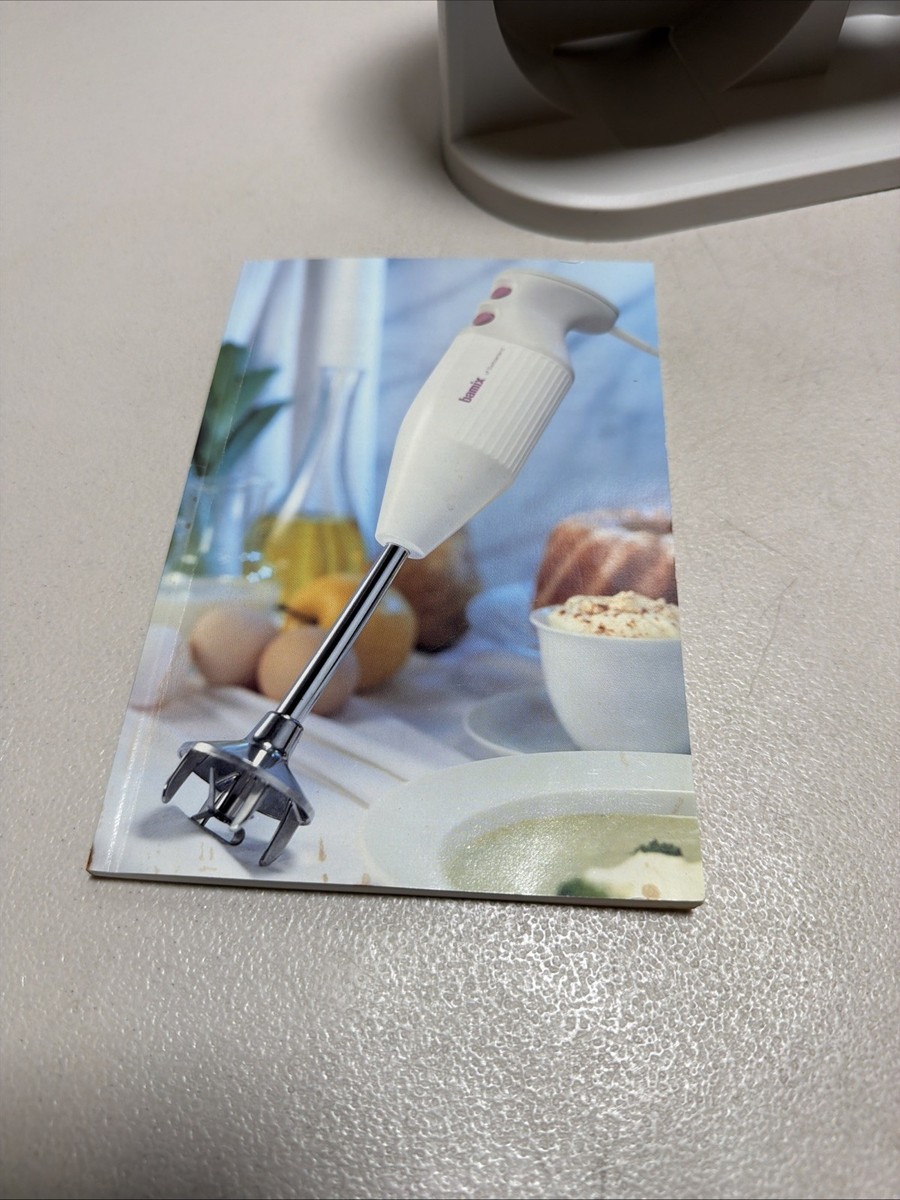 Bamix M-133 Swiss Made Mono 2 Speed Hand Immersion Blender Deluxe