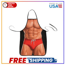 Funny Aprons for Men, Gag Grilling Apron for Men Kitchen Cooking