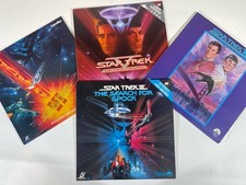 Star Trek Laser Disk Bundle 4 In Total Perfect Condition. Home Entertainment