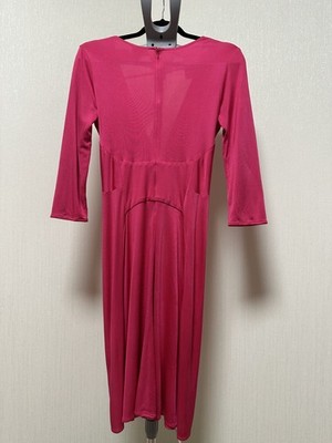 Issa London Silk Jersey Twist Gathered Dress Pomegranate Pink Sz us 10 uk 14 | eBay Issa London Silk Jersey Twist Gathered Dress Pomegranate Pink Sz us 10 uk 14 | eBay
