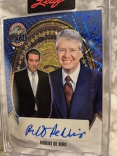 ROBERT DE NIRO SSP 1/1 AUTO CARD!!🏆🎬 2025 LEAF METAL PRESIDENT'S DAY GOODFELLA