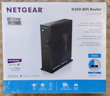 Netgear N300 WNR2000v5 2.4 GHz Wireless WiFi Router FACTORY SEALED