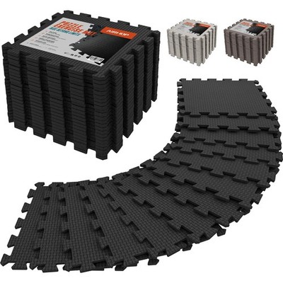 Fitnessmatte Bodenschutzmatte 30x30 cm EVA Schutzmatte 18er Pack Puzzle Gym Set