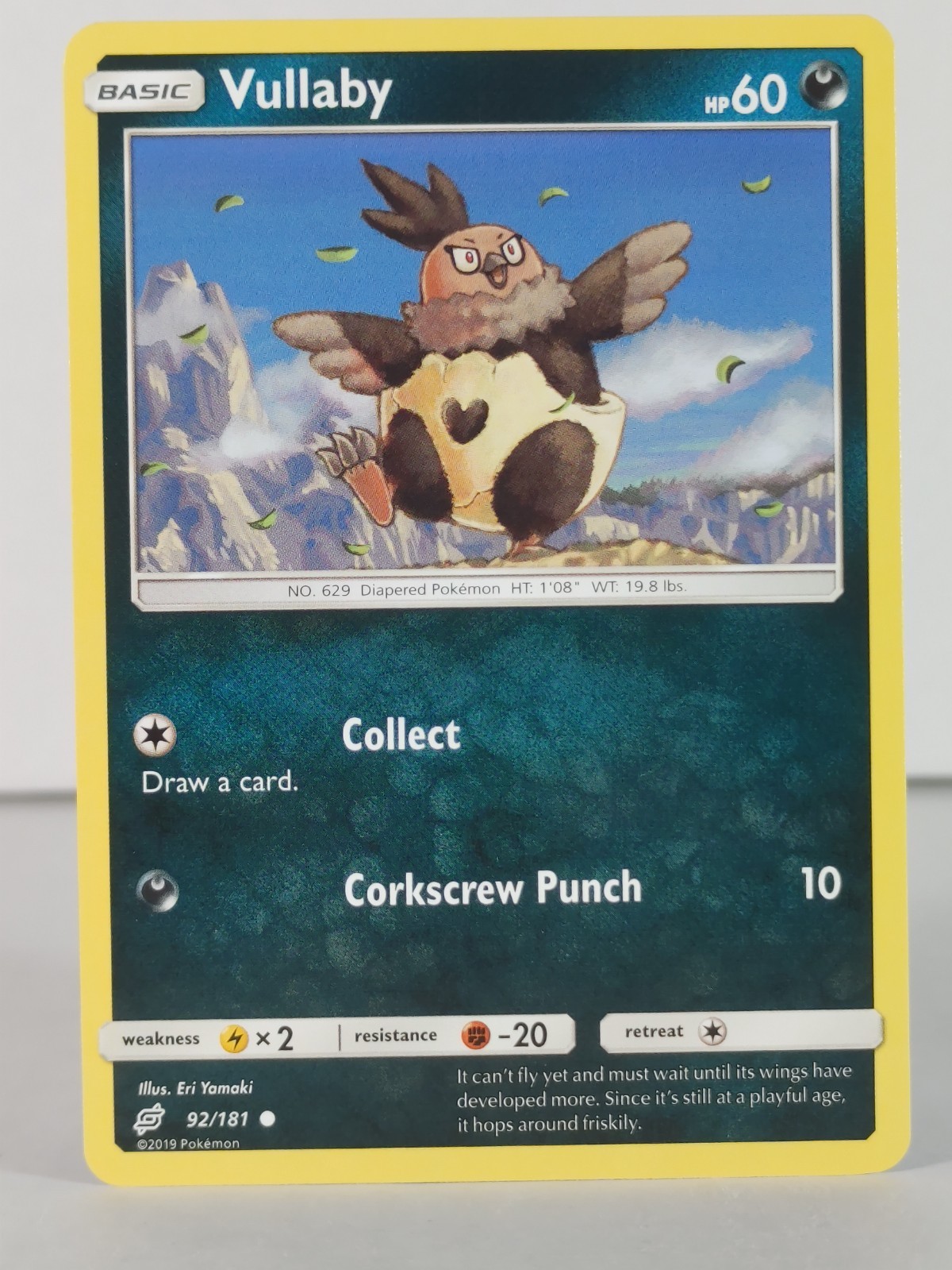 Vullaby - Team Up -  92/181 - singles - Pokemon TCG
