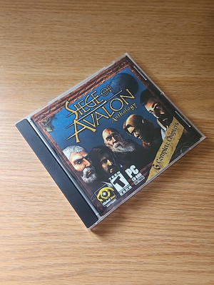 Siege of Avalon Anthology (PC CD-ROM 2000) CIB - Vintage - MINT disc - FREE SHIP