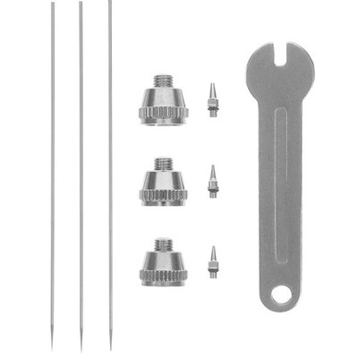 1 Set verschiedene Airbrush-Düsen-Ersatz-Airbrush-Nadeln,